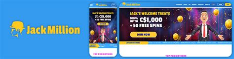 jackmillion casino free spins|JackMillion Casino Bonuses .
